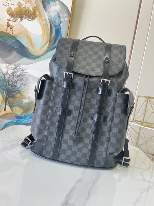 Zaino Vuitton grigio