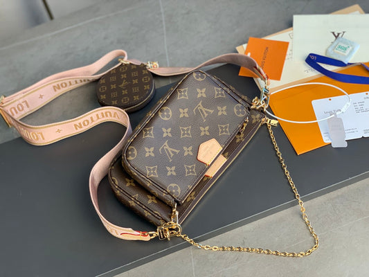 Multi Pochette Rosa Lv